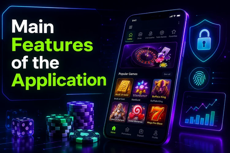 Main Features of the Application